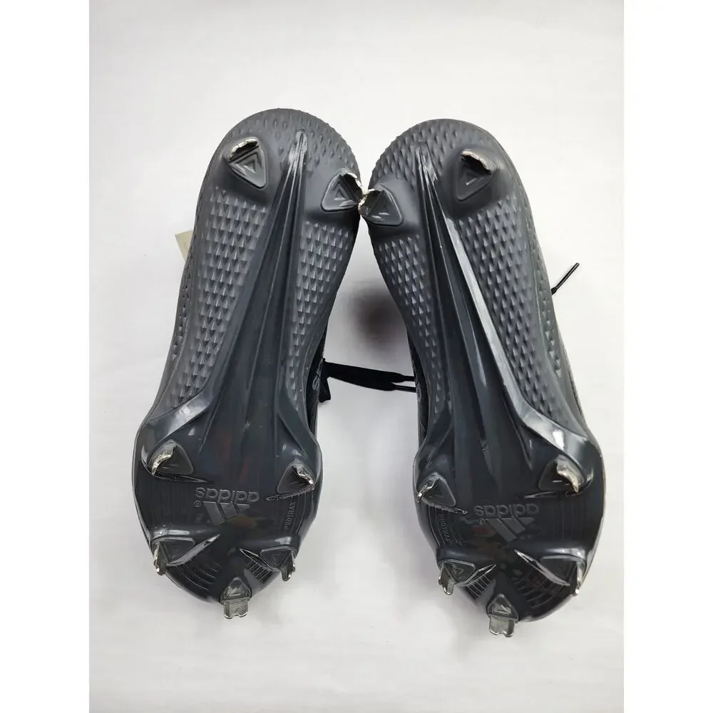 Men's Adidas Adizero Afterburner Metal Baseball Cleats Black Size 7 - AQ0085